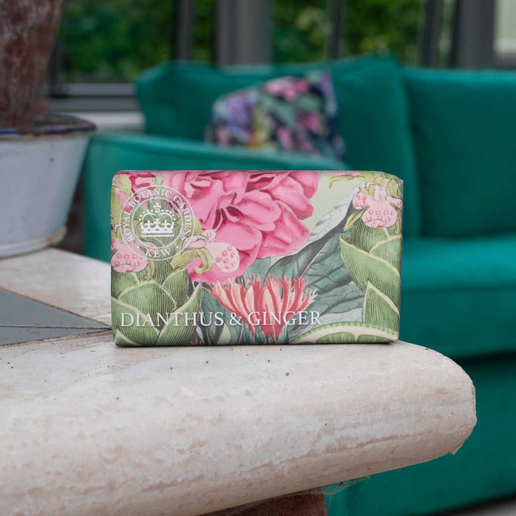 Kew Gardens Dianthus and Ginger Soap