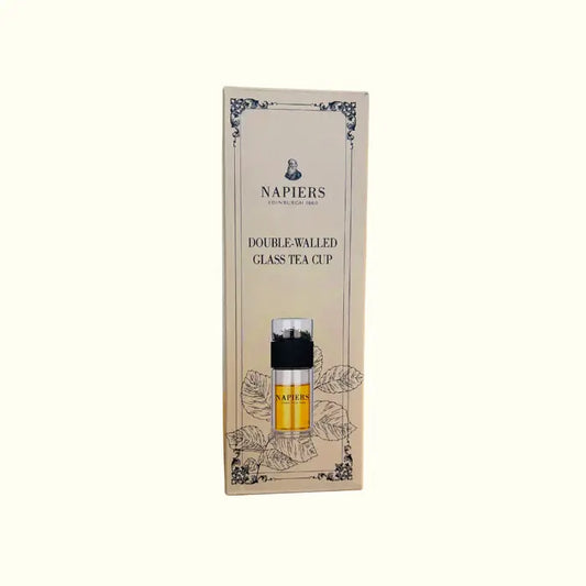 Napiers Double-walled Glass Tea Flask