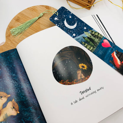 Fox Bookmark - One Step At A Time