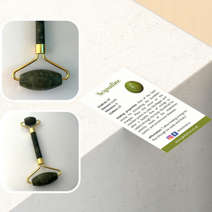 Crystal Face Roller: Serpentine
