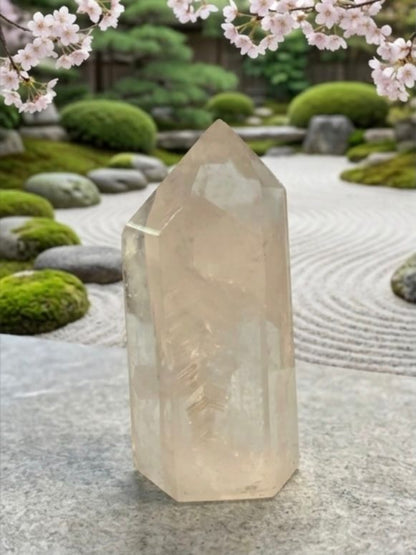 Clear Quartz Tower