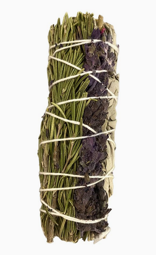 Sage Lavender and Rosemary smudging sticks