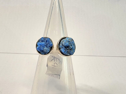 Our "Duet" of Cavansite ring size O