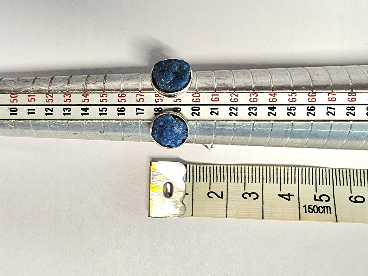 Our "Duet" of Cavansite ring size O