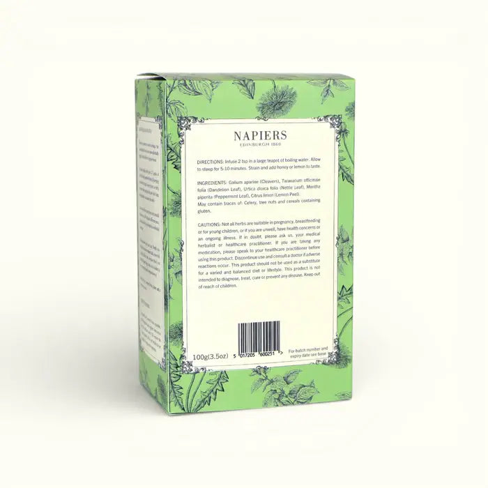 Napiers Detoxitea Herbal Tea Blend: 100g