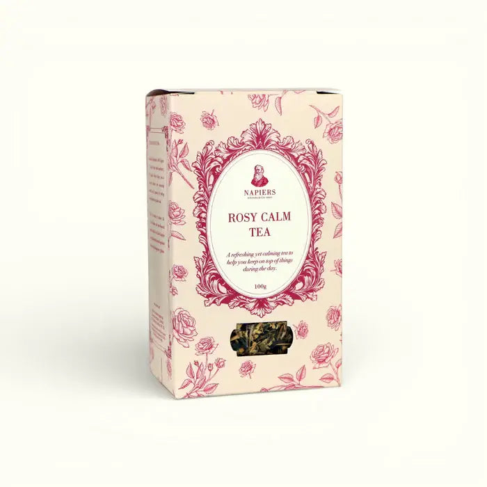 Napiers Rosy Calm Herbal Tea Blend