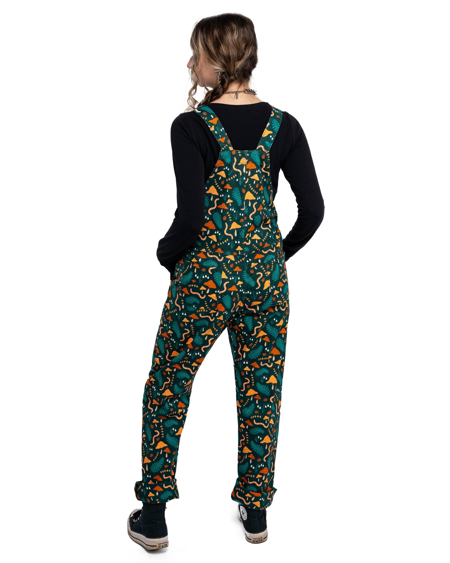 Rebel Romance x Clare Lewis Earthy Eden Stretch Dungarees: L
