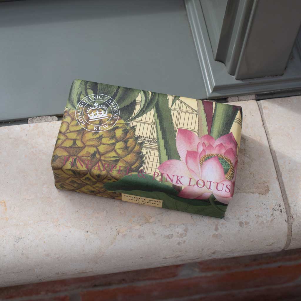 Kew Gardens Pineapple and Pink Lotus Soap