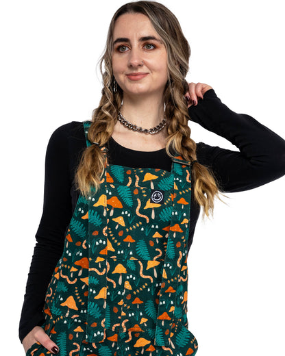 Rebel Romance x Clare Lewis Earthy Eden Stretch Dungarees: L
